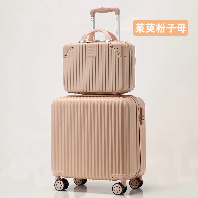 

VIP custom macaron suitcase women's 18-inch boarding sub-box password box student trolley suitcase