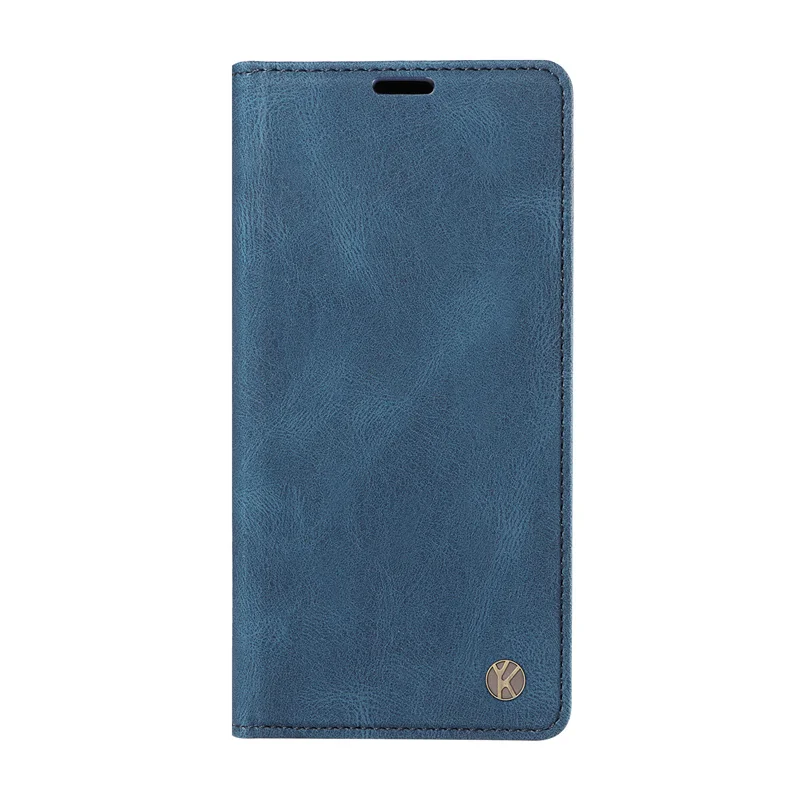 Magnetic Leather Flip Wallet Case - Premium Book-Style Cover
