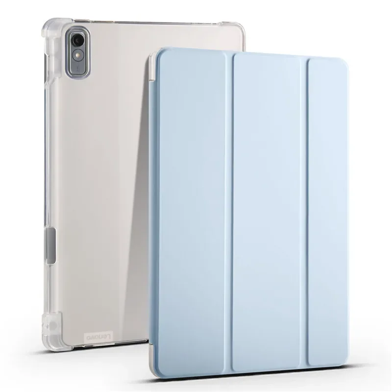 Premium PU Leather Trifold Stand Case with Pen Holder