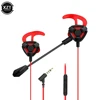 Gamer Headphones Wired Earphone Gaming Earbuds With Mic For Pubg PS4 CSGO Casque Phone Tablet Laptop Universal Game 4