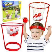 Overhead Basketball Shooting Toy Indoor And Outdoor Headband Hoop Balls Throwing Toy Multi Person Interactive Game Children Gift 1