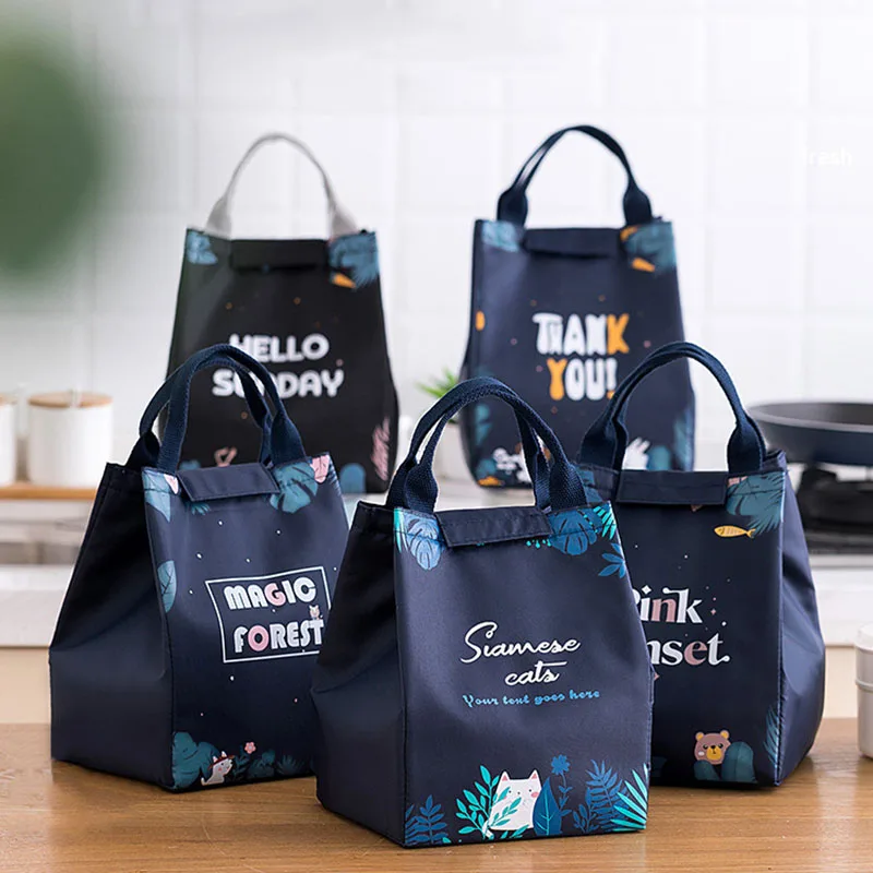 Cartoon Cooler Lunch Bag for Kids and Women, Insulated Thermal Lunch Box Tote, Waterpro... - SKU ILBT1053 - UGI Packaging