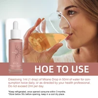 Gouttes autobronzantes 50 ml pour le corps, lotion autobronzante sans soleil, gouttes autobronzantes qui rehaussent la mélanine de la peau, bronzant liquide naturel 5