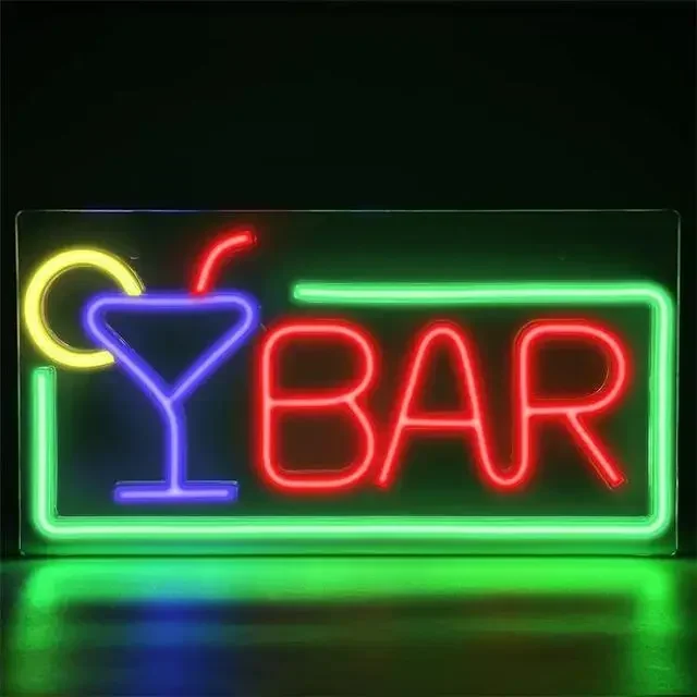 55CM Cocktails & Dream LED Neon Sign Wall Decor For Beer Bar