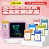 2 in 1 Talking Flash Cards Early Educational Toys LCD Writing Tablet Drawing Board Toys Preschool Learning Machine Gift 4
