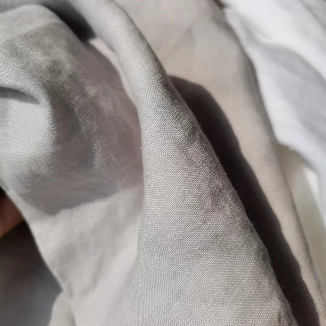 Pure Linen Flat Sheet, Hotel Quality, Flat Sheets, King and Queen Size, Cool and Breathable, Soft Bed Sheet 4