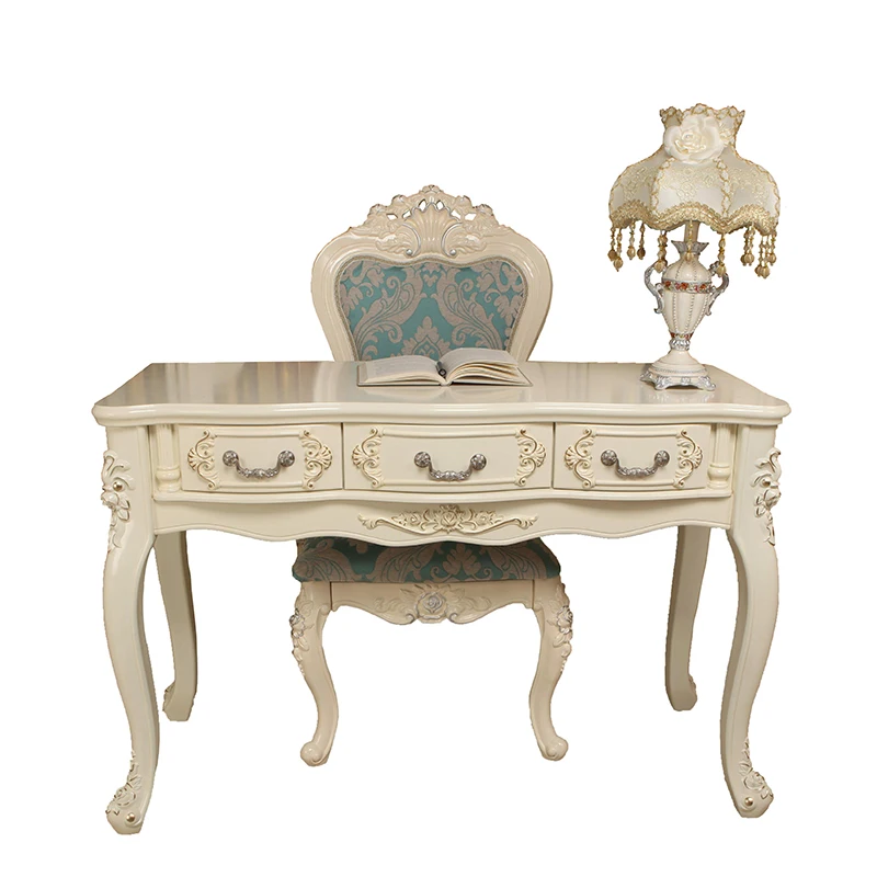 

Desk white Jane European computer desk desk solid wood