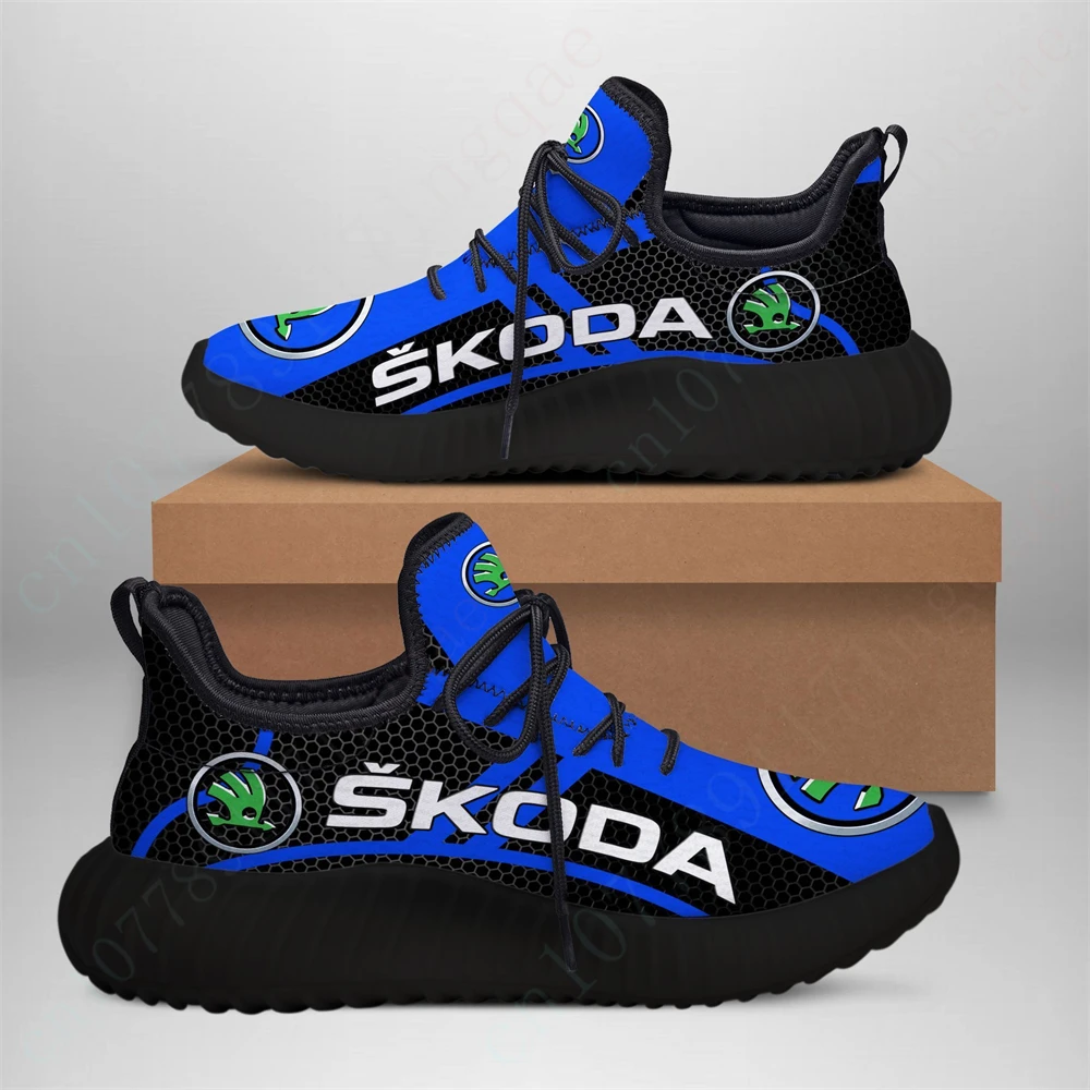 Skoda Big Size Male Sneakers Lightweight Comfortable Men's Sneakers Sports Shoes For Men Casual Running Shoes Unisex Tennis large size summer men s running shoes mens sneakers women sport for man sports men air shoe tennis white blue