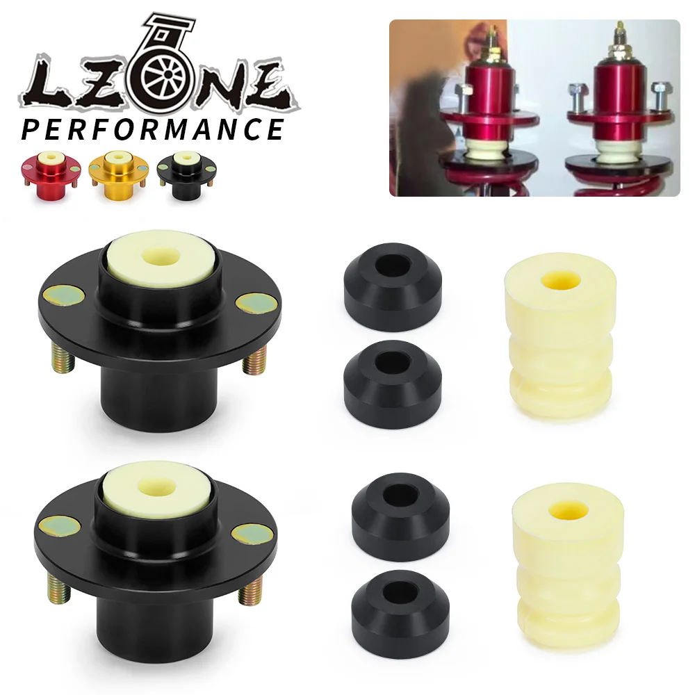 LZONE (2PC/LOT) SHOCK TOP HAT FOR 92 00 CIVIC DELSOL INTEGRA COILOVER
