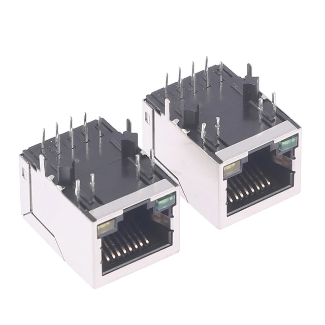 2PCS/LOT HR911105A Ethernet Interface RJ45 Network Transformer 