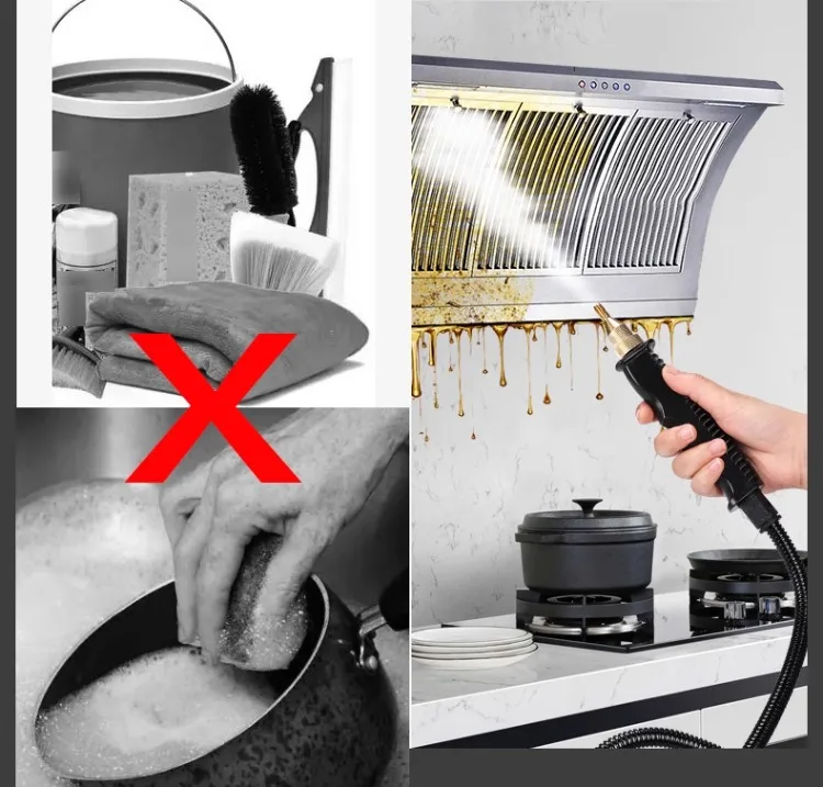 Description Picture 4 of item110V/220V High Pressure Steam Cleaner for Kitchen Home Use Multi Functional Cleaning Tool AB