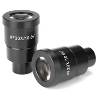 RF4 1 Pair Of 20X Professional Stereo Microscope, Binocular Triocular Polar Field Eyepiece 2