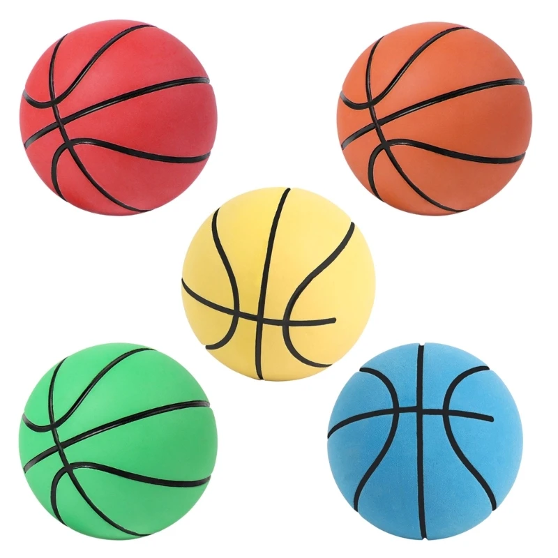 Mini balles de basket-ball anti-stress Petite balle en caoutchouc souple  Anxiété Balles anti-stress