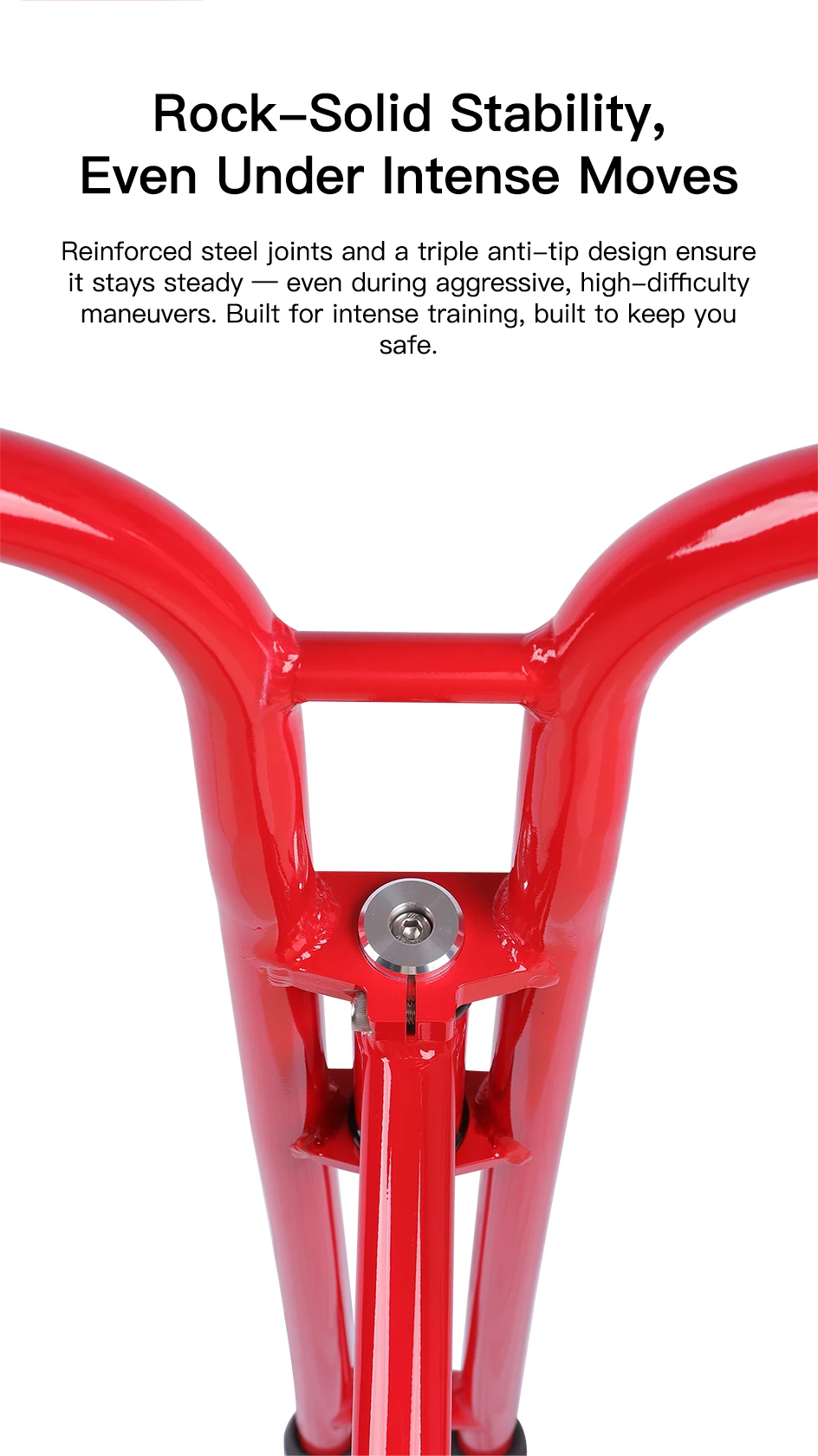 BOLANY Trial Bike Training Ständer Rahmen Aluminiumlegierung Fahrradrahmen für Karosseriepositionierung Bike Trials Trial Riding Training Tools – Detail 7