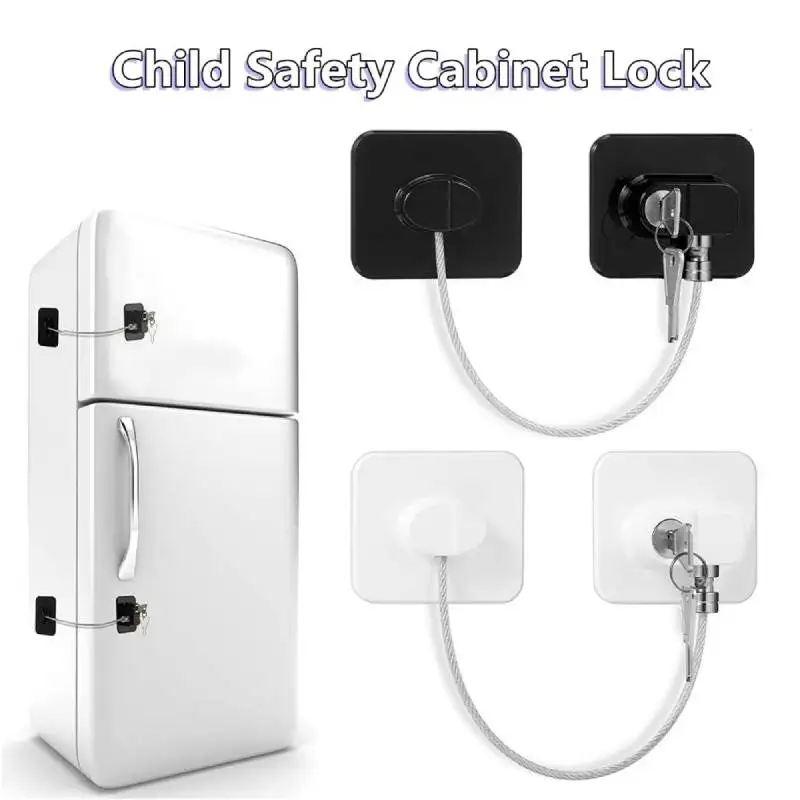 Serrature Per Armadietti Di Sicurezza Senza Perforazione Serrature Per Porte Scorrevoli Per Armadi Per Neonati Serratura Per Frigorifero Di Sicurezza 