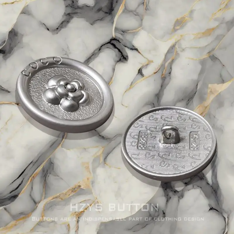 6pcs Metal Flower Buttons metal snap buttons button making supplies For Clothing DIY Sewing Accessories