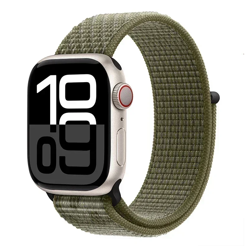 Premium Nylon Loop Strap for Apple Watch - Versatile and Durable Replacement Bracelet