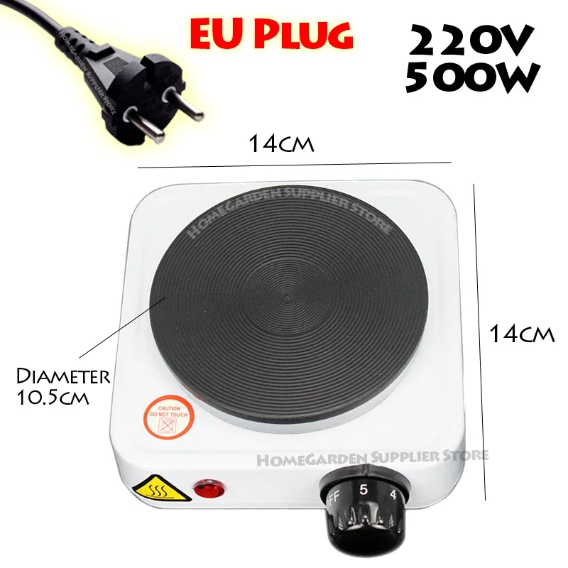 White Heater EU Plug