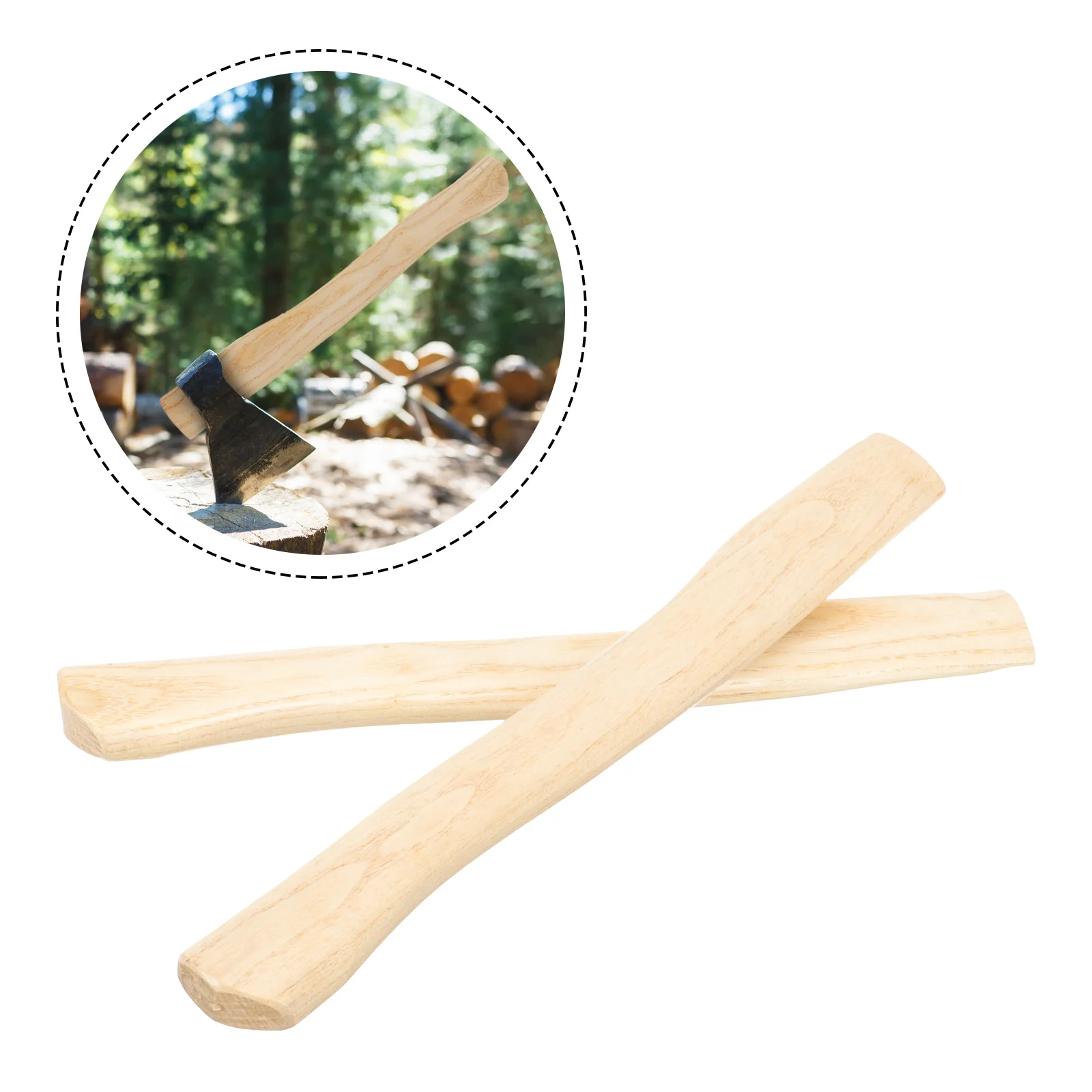 

Handle replacement Wooden Camp Handle Hatchet Axes Hatchet Camping Hatchets Throwing Bit Cutting Fittings Parts