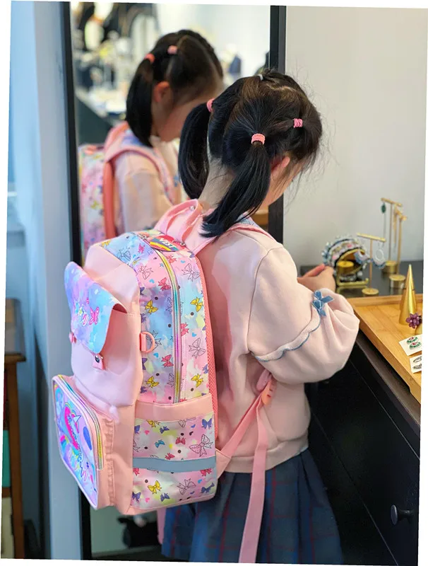 VEST backpack for boys and elementary school students, lightweight backpack for grades 3-6, backpack for children and girls