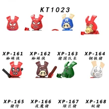 

Marvel Hero Spiderman Mini Figures Building Blocks Action Figures Assembled Model Assemble Toys Small Particles Block Kt1023