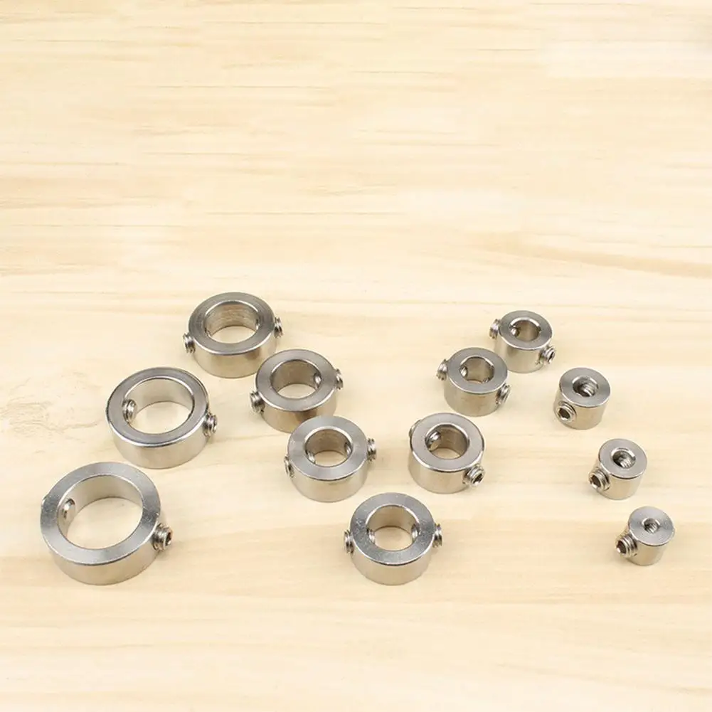 

Stainless Steel Woodworking Tool Drill Locator Depth Stop Collars Ring Positioner