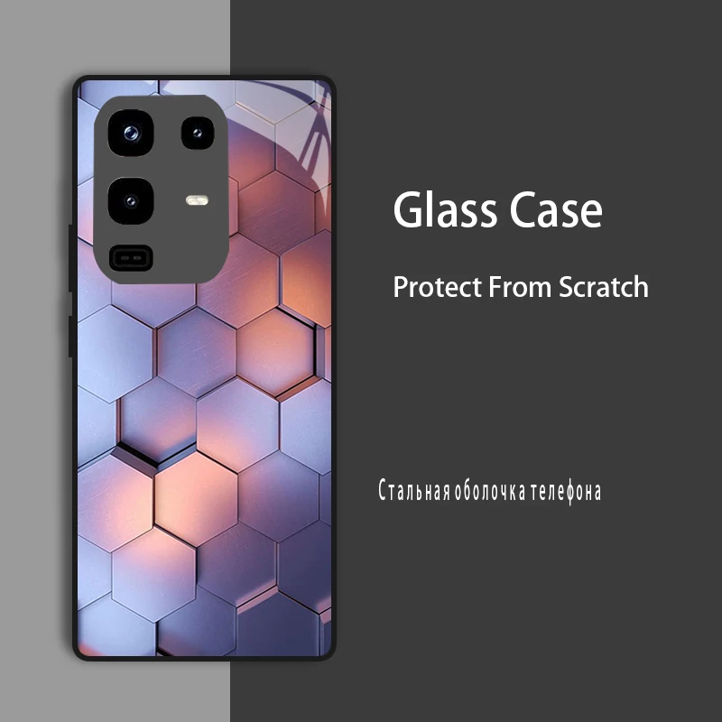 Premium Shockproof Tempered Glass and Hard Case Cover