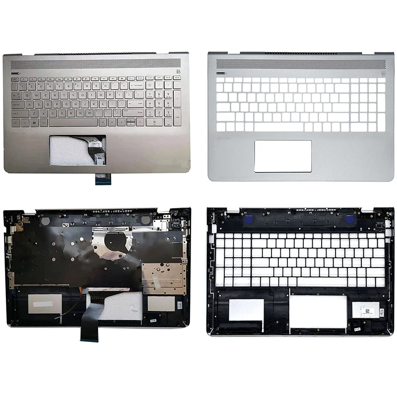 

Новинка 95% г., подставка для ноутбука HP Pavilion G76 15-CC, серебристая Подставка для рук, чехол с клавиатурой, 857799-001