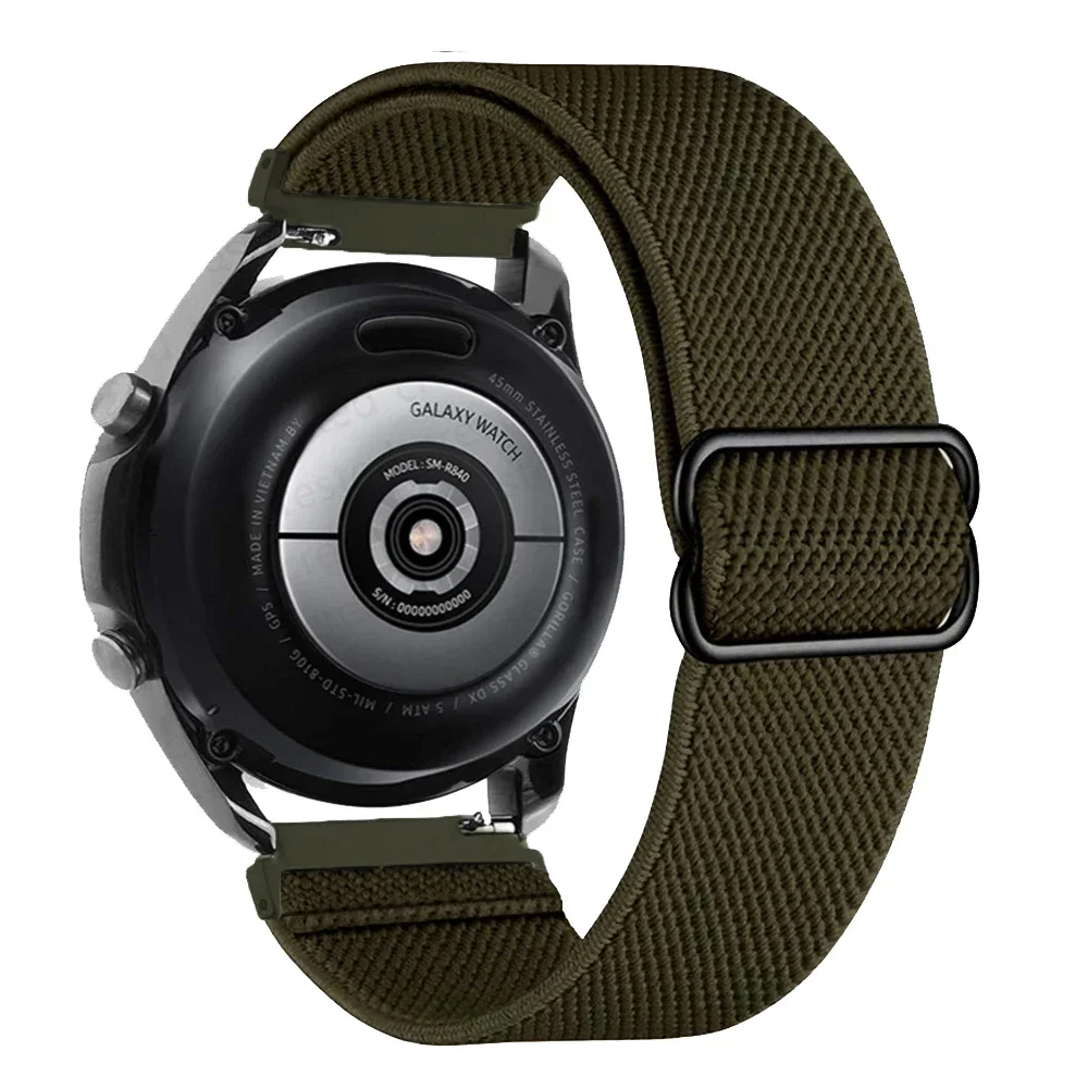 Premium Nylon Watch Band - Adjustable Strap for Smartwatches (20-22mm)