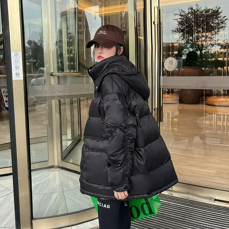 Рисунок 3 - Новинка 2024, женское пуховое пальто из хлопка