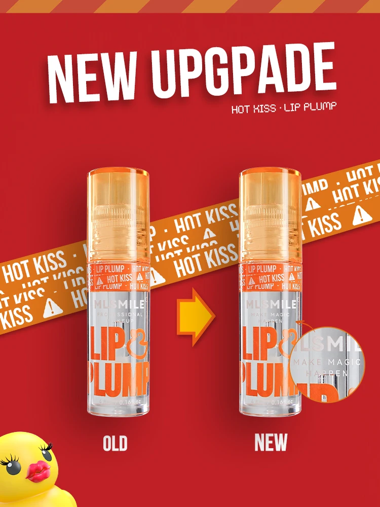 Duck Lip Plump Lip Oil long-lasting Moisturizing Lip Gloss Mirror Water natural Transparent No Sticky Gloss Pearl Lip Glaze Set 6