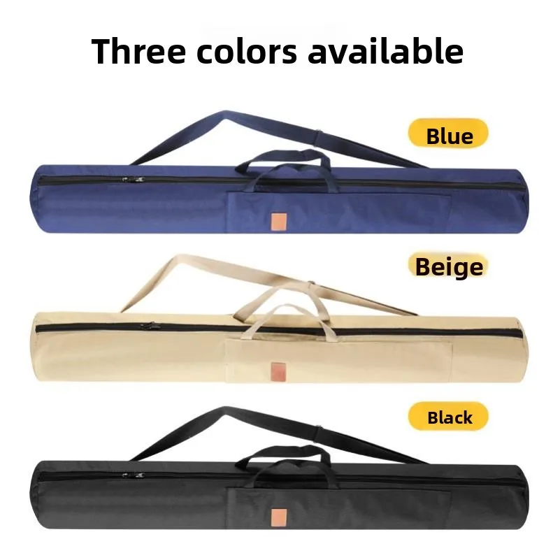 Large Capaci Canvas Fiing Rod Bag Umbrella Bapa Rod Bag Fiing Gear Bag Lightweight Foldable Outdoor Cam Travel ...