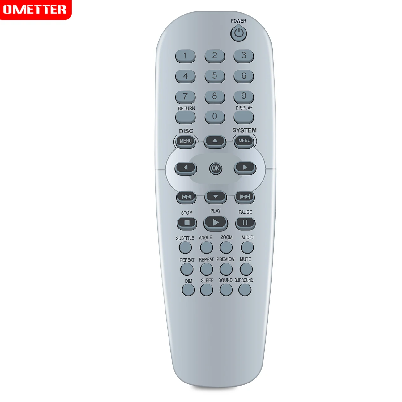 Telecomando Sostitutivo Per Philips DVP3055V | Telecomando Originale A Costo Ridotto, Facile Da Usare, Nessuna Configurazione Richiesta
