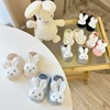 Cartoon Rabbit Baby Socks Cute Animal Doll Newborn Floor Sock Korean Solid Color Infant Toddler Boy Girls Ankle Socks 3
