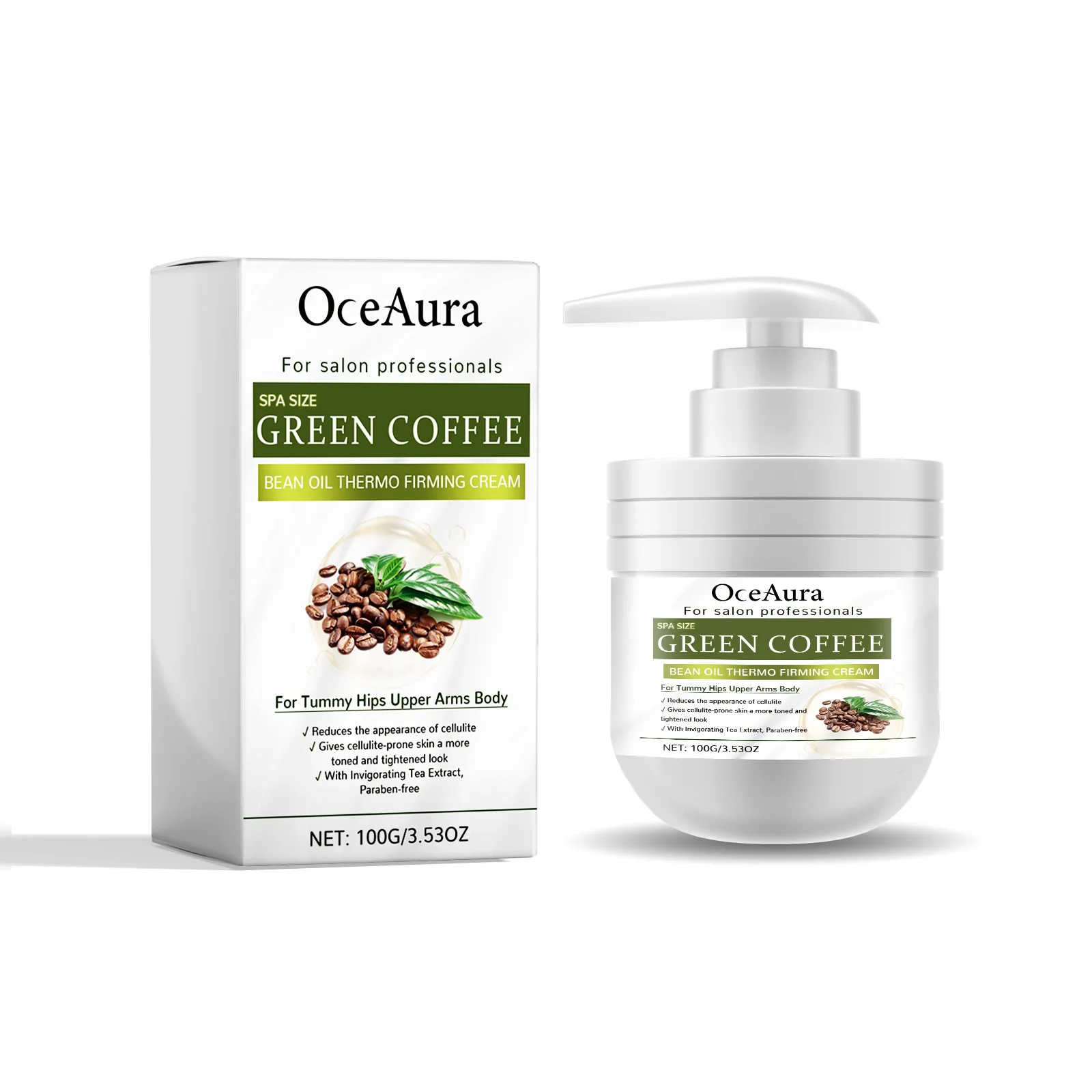 Oceaura Body Firming Cream Deep Moisturize Increase Brightening Improve Lifting Sculpting Breast Bleaching Dark Skin Care Lotion 2