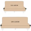 LANMOLIFE Elastic Armless Sofa Bed Cover Solid Color Stretchable Full Covers Foldable Sofa Bed Covers Washable Furniture Covers 6
