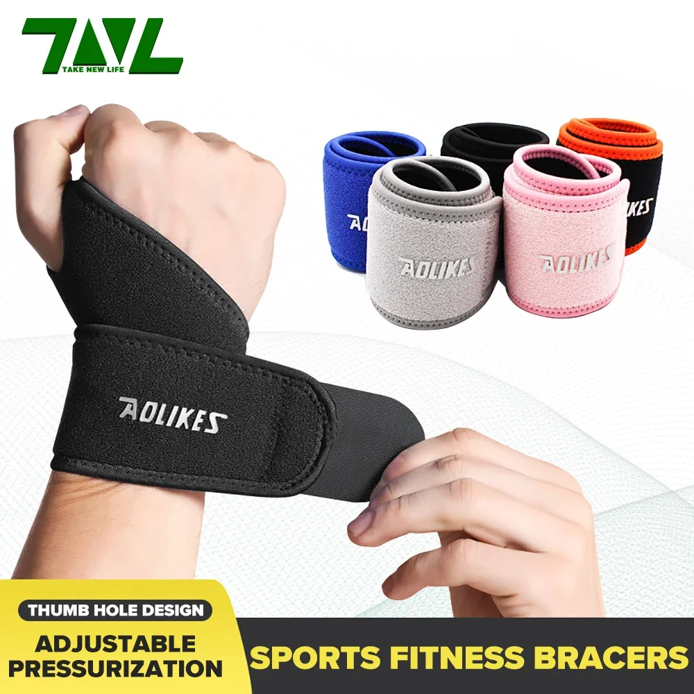 

1PC Wrist Band Support for Adjustable Wrist Bandage Brace for Sports Wristband Compression Wraps Tendonitis Pain Relief