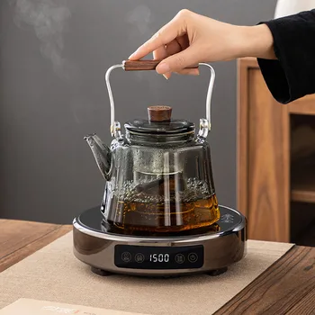 1500W 전기 세라믹 스토브 차 메이커 전기 핫 플레이트 히터 스토브 난방 용광로 차 스토브 가정용 물 보일러 220V