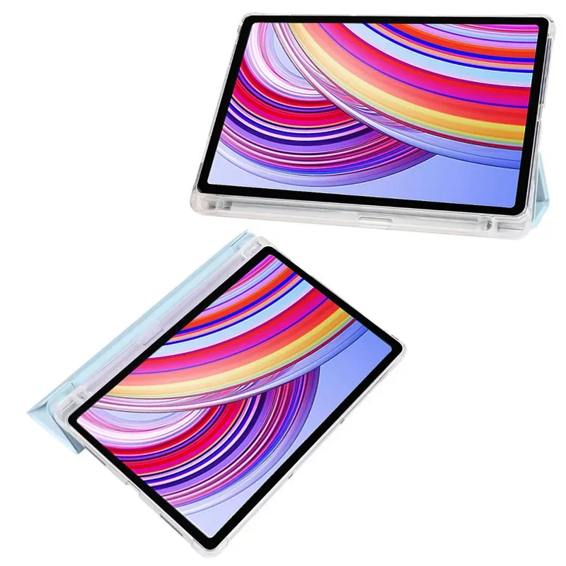 Premium PU Leather Tablet Case with Pencil Holder