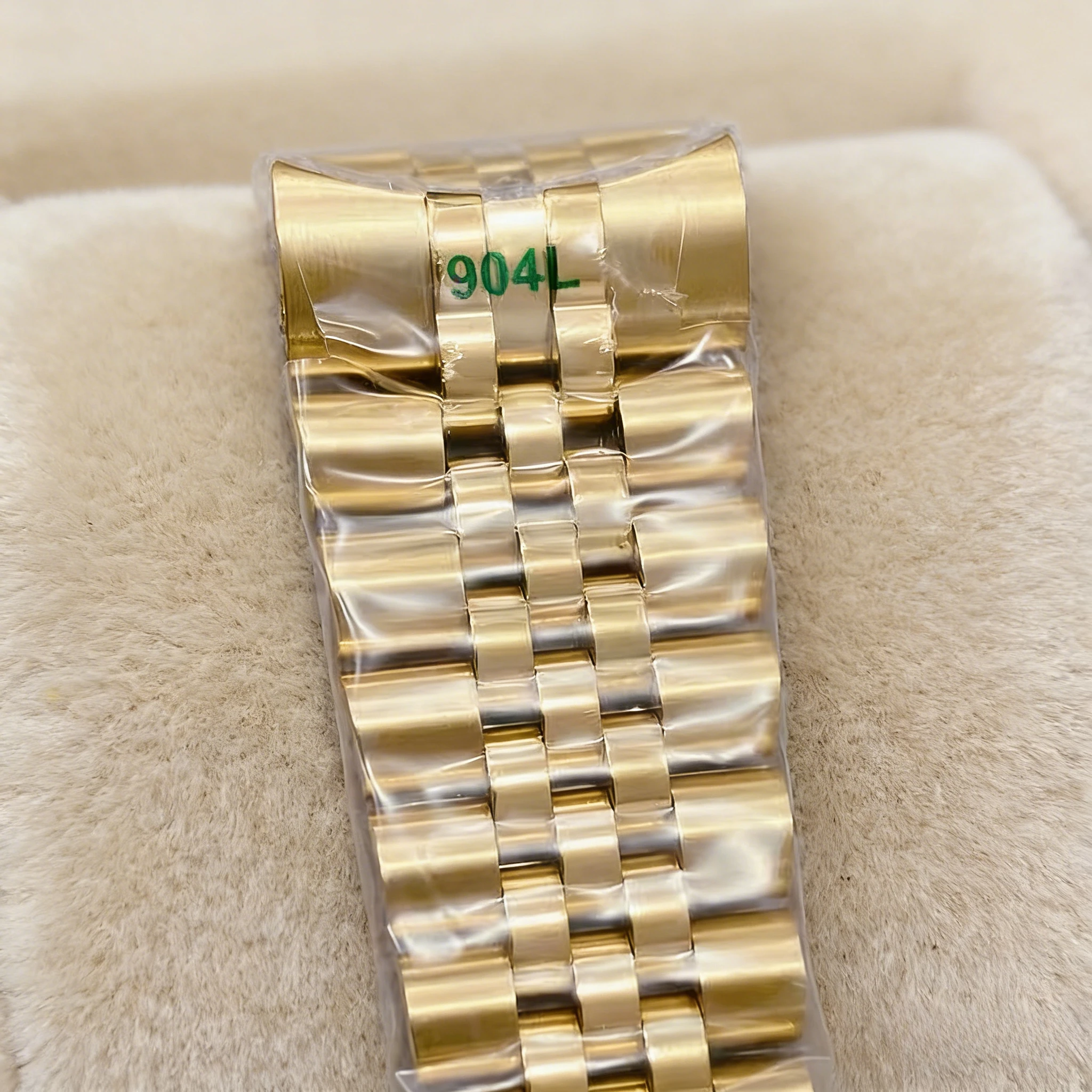 41mm HILEGU HL00101507 케이스 세트 금도금 사파이어 크리스탈 904L 스틸 시계 액세서리 8215 8200 무브먼트 삼각대용