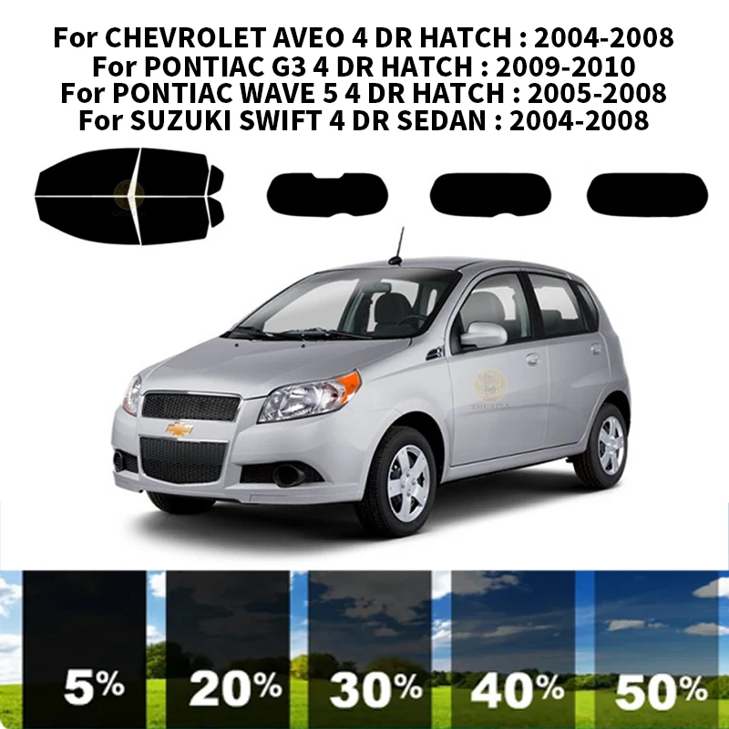 

Precut nanoceramics car UV Window Tint Kit Automotive Window Film For CADILLAC CTS 4 DR SEDAN 2014-2019