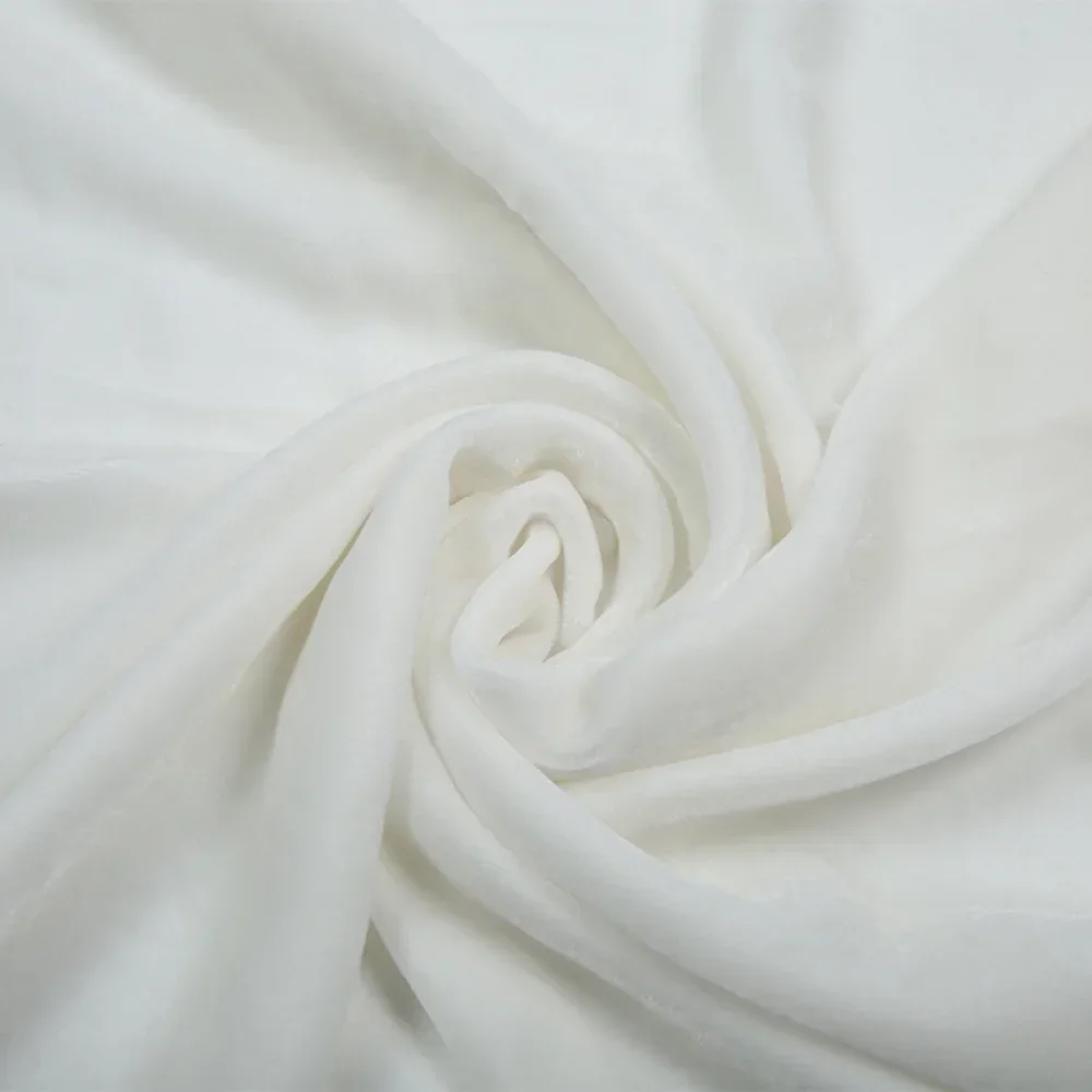 1/3/5m Luxury Real Velvet Fabric Mulberry Silk Velvet Banquet Dress High Quality Clothing Fabric Soft Drape By The Meter
