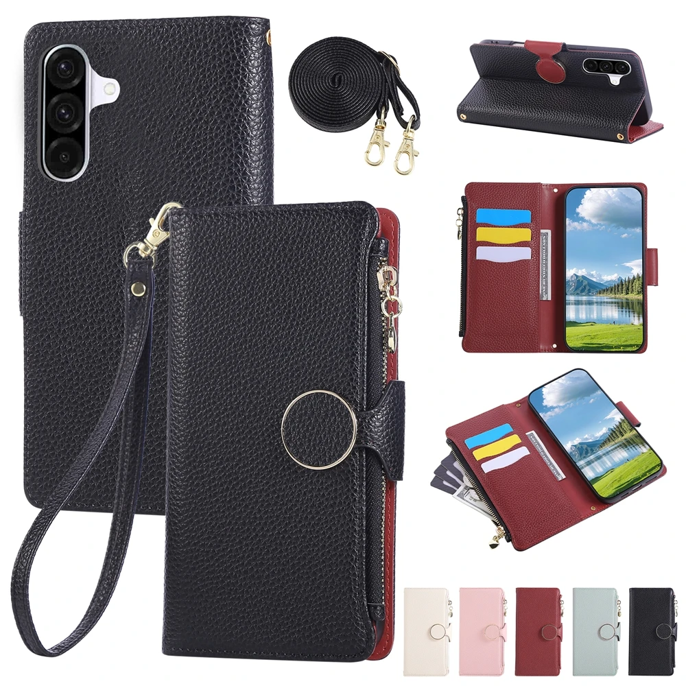 Deluxe Wallet Phone Case with RFID Protection and Card Slots