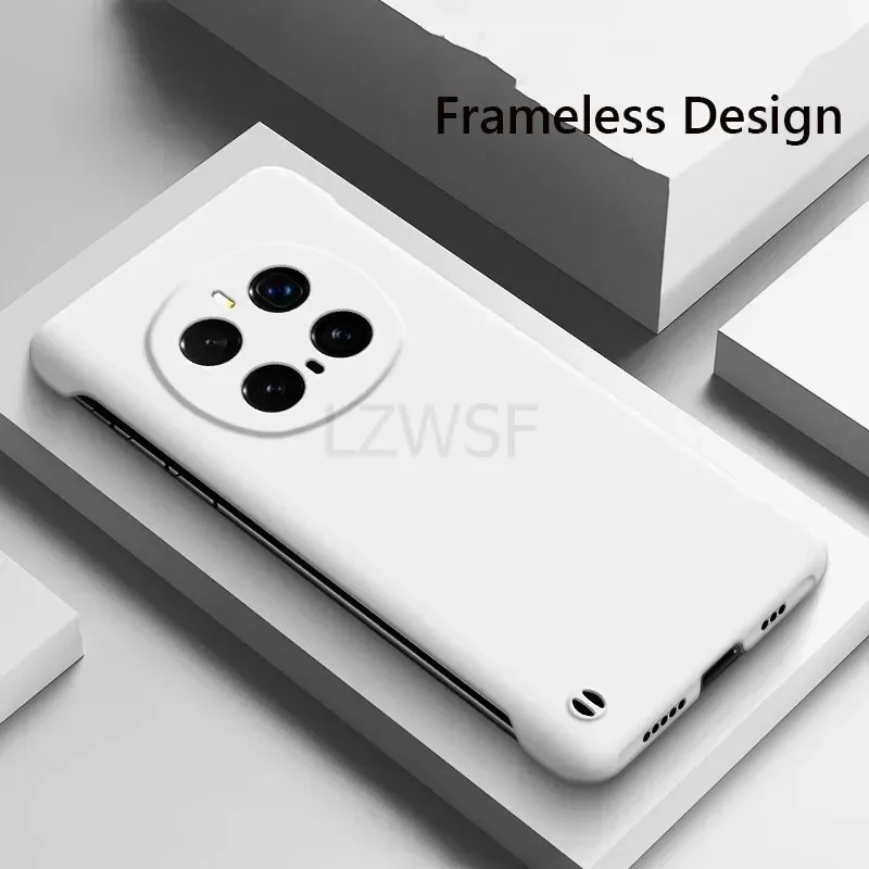 Frameless Slim Matte Hard PC Shockproof Phone Case