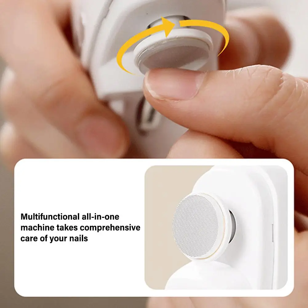 Coupe-ongles électrique pour manucure adulte et bébé ciseaux automatiques pour les doigts et les orteils pédicure coupe-ongles épais Sharpe