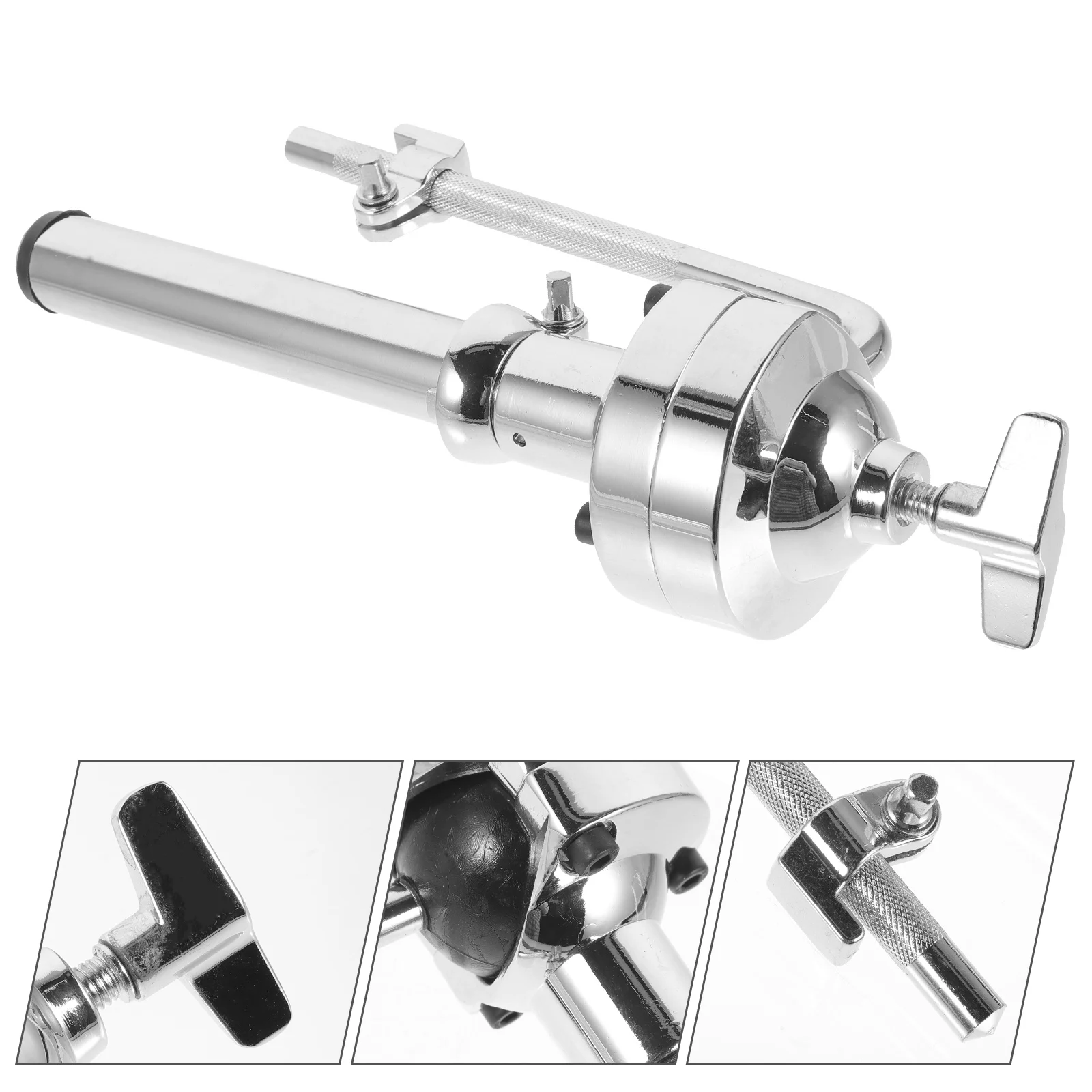 

Metal Drum Holder Percussion Instrument Accessory Brackets Stand Mount Tom Short Supply