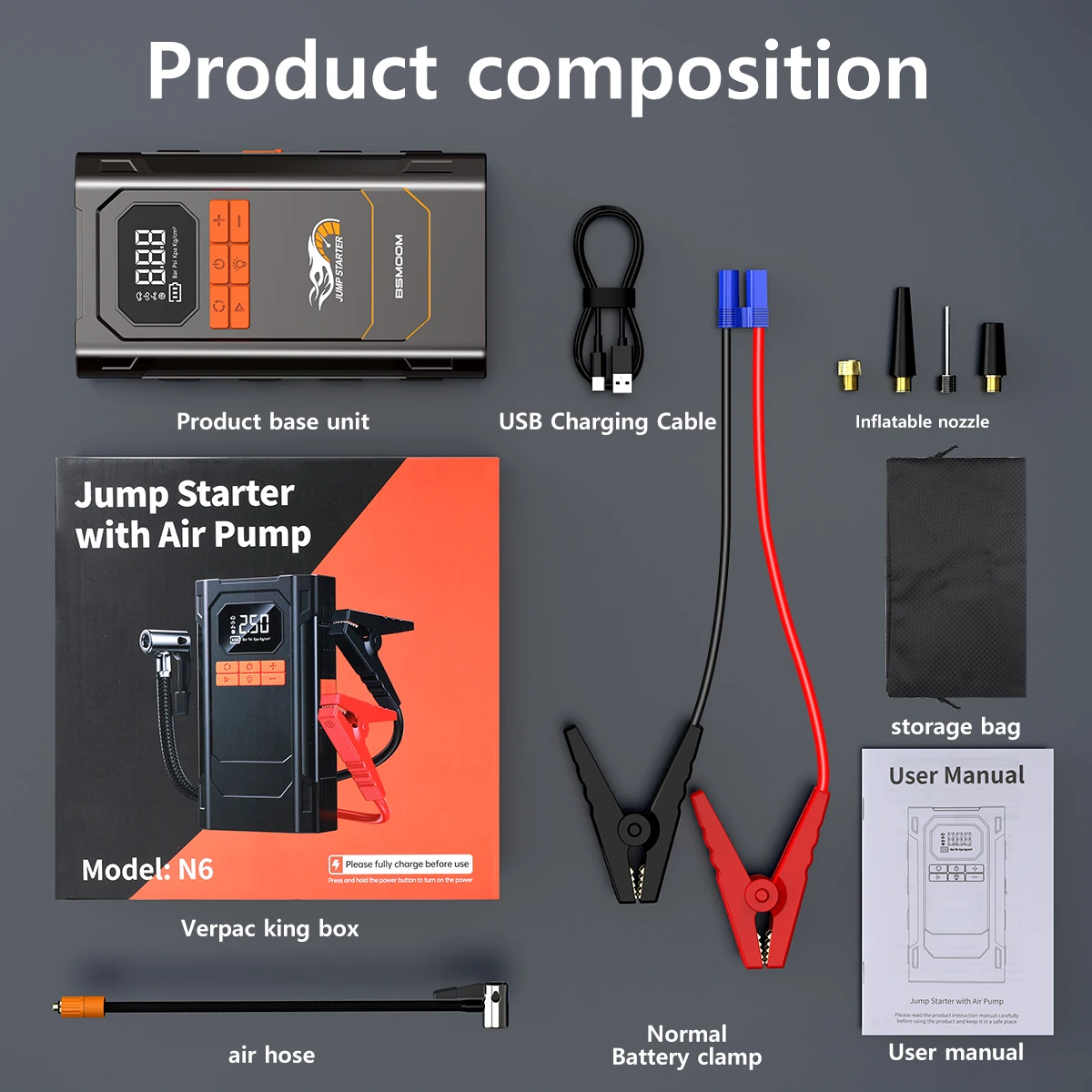21800mAh NO bag