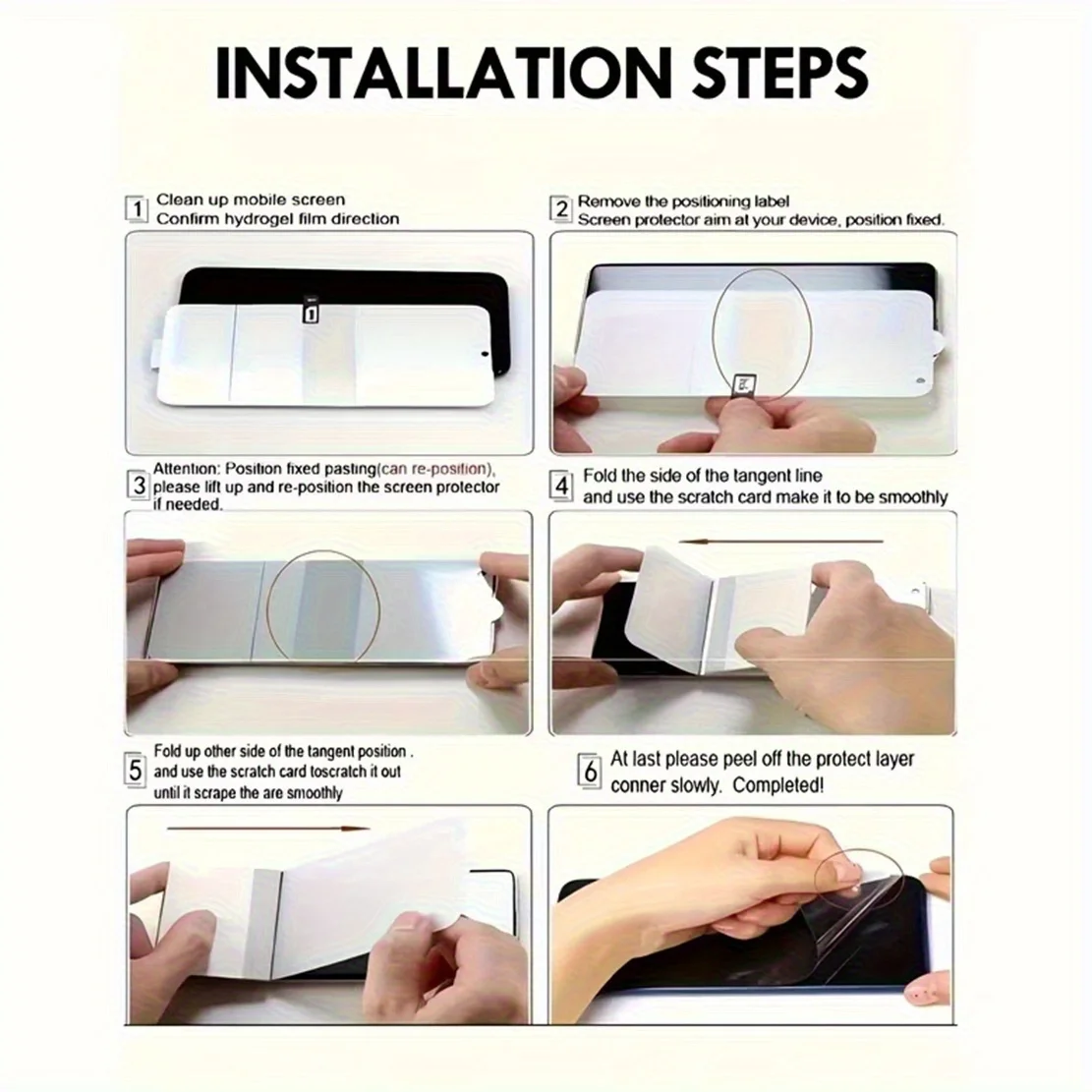 1-5 Stück Sichtschutz-Hydrogel-Folie für Samsung S26 Ultra S26 Plus S26 S25 Ultra S25 S23 S22 A56 A55 A36 A35, kein Glas-Displayschutz – Detail 9