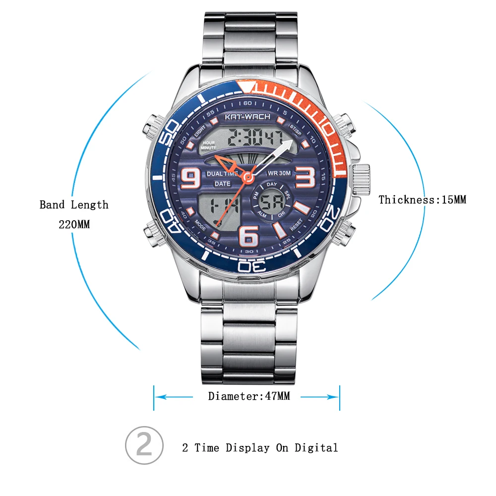 Premium Men's Quartz Watch - High Quality Original Timepiece