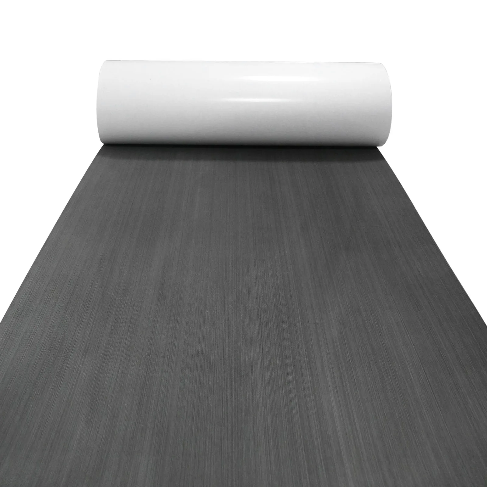 Tapis de pont EVA antidérapant 2400x600mm pour bateau kayak yacht revêtement auto-adhésif surface moelleuse et monochrome